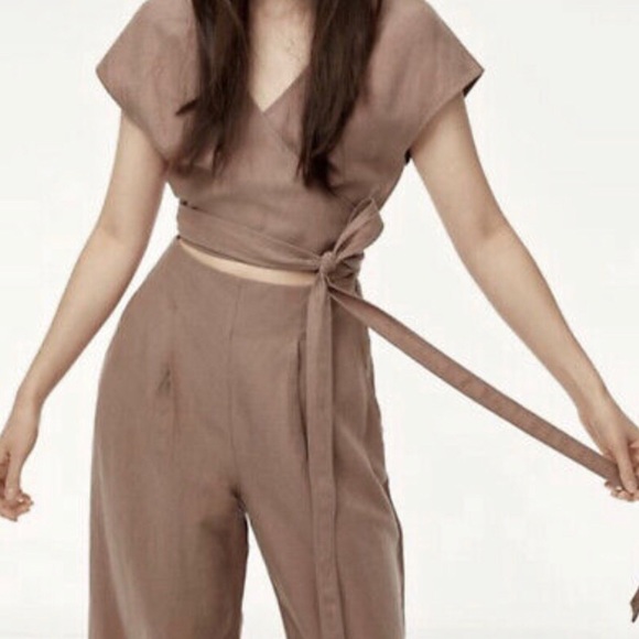 Aritzia Wilfred Brax Jumpsuit - Picture 2 of 8